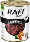 Rafi Classic Dog Karma z dziczyzną dla psa 800g