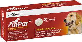 Vet-Agro InPar dla Psa Tabletki na robaki i pasożyty 20szt.