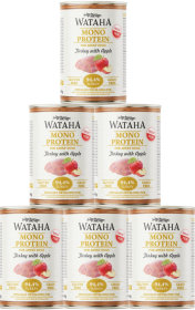 Wataha Mono Adult Turkey&Apple Karma z indykiem i jabłkiem dla psa 12x400g PAKIET