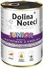 Dolina Noteci Premium Junior Karma z wątróbką z królika dla szczeniaka 400g