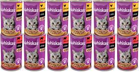 Whiskas Adult Pakiet degustacyjny w sosie dla kota 12x400g PAKIET