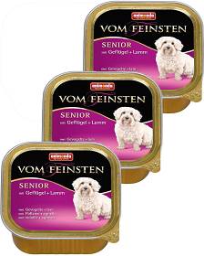 Animonda vom Feinsten DOG Senior Geflugel&Lamm Karma z drobiem i jagnięciną dla psa 11x150g PAKIET