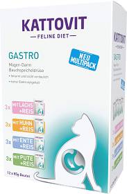 Kattovit Feline Diet Gastro Multipack Karma dla kota 12x85g