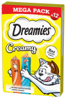 Dreamies Creamy Przysmak z kurczakiem i z łososiem dla kota 120g MEGA PACK