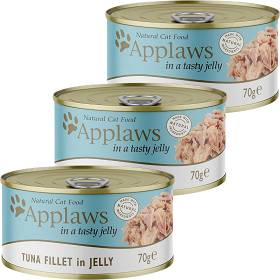 Applaws Natural Cat Food Karma z tuńczykiem w galaretce dla kota 6X70g PAKIET