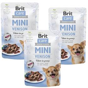 Brit Care MINI Venison Karma z dziczyzną dla psa 24x85g PAKIET