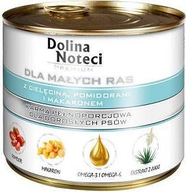 Dolina Noteci Premium Adult Small Karma z cielęciną, pomidorami i makaronem dla psa 185g