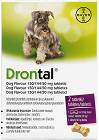 Bayer Drontal dla Psa poniżej 10kg Tabletki na robaki 2szt. [Data ważności: 11.2023]