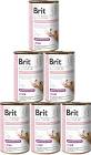 Brit Veterinary Diet Hypoallergenic Mono Lamb Karma z jagnięciną dla psa 6x400g PAKIET