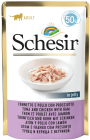 Schesir Adult Tuna&Chicken in Jelly Karma z tuńczykiem i kurczakiem dla kota 50g