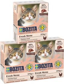Bozita Kot Karma z wątróbką kurczaka w sosie 6x370g PAKIET