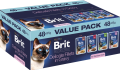 Brit Premium Value Pack Sterilised Cat Delicate Fillets in Gravy Filety w sosie dla kota 48x85g PAKIET