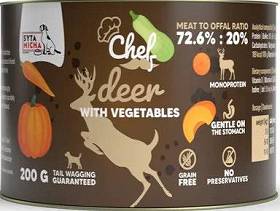 Syta Micha CHEF Deer Karma z jeleniem dla psa 200g