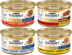 Gourmet Gold Mix smaków dla kota 80x85g [Data ważności: 06.2024]