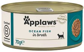 Applaws Natural Cat Food in Broth Karma z rybami oceanicznymi dla kota w bulionie 70g