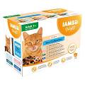 IAMS Cat Delights Sea Gravy Karma Smaki Rybne w sosie dla kota 12x85g PAKIET