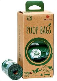 Tobys Poop Bags Woreczki na ekskrementy 8x15szt. nr TC20004