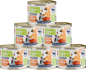 Animal Island Everyday Turkey&Goose Mousse Karma z indykiem i gęsią w musie dla kota 12x200g PAKIET