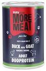 BUBAlicious More Meat Duo Adult Karma z kaczką i kozą dla psa 400g WYPRZEDAŻ