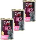 John Dog for Cats Turkey Mousse Karma z indykiem dla kota 6x400g PAKIET