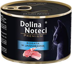 Dolina Noteci Premium Karma z jagnięciną dla kota 185g