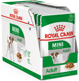 Royal Canin Mini Adult Karma dla psa saszetka 12x85g PAKIET