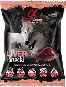 Alpha Spirit Przysmak Liver Snacks z wątróbką dla psa op. 50g