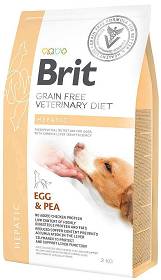 Brit Veterinary Diet Hepatic Egg&Pea Karma z jajami i groszkiem dla psa 2kg