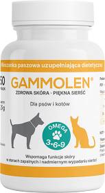 Gammolen Preparat na skórę i sierść na dla psa i kota 150 kap.
