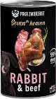 Paka Zwierzaka Seventh Heaven Rabbit&Beef Karma z królikiem i wołowiną dla psa 400g