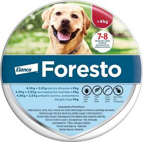 ELANCO Foresto dla Psa powyżej 8kg Obroża na kleszcze długość 70cm