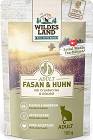 Wildes Land Adult Fasan & Huhn Karma z kurczakiem i bażantem dla kota 100g