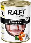 Rafi Classic Dog Karma z drobiem dla psa 800g