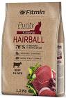 Fitmin Cat Purity Adult Hairball karma z wołowiną dla kota 1.5kg