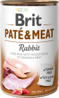 Brit Pate&Meat Rabbit Karma z królikiem dla psa 800g