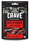 Crave Przysmak Protein Chunks Beef dla psa op. 55g