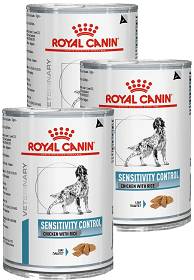 Royal Canin VET DOG Sensitivity Control Chicken&Rice Karma z kurczakiem dla psa 6x410g PAKIET