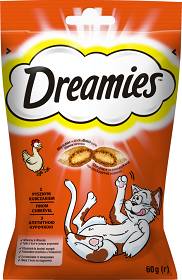 Dreamies Przysmak z pysznym kurczakiem dla kota op. 60g