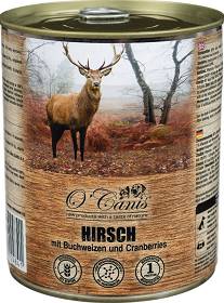 O'Canis Karma z jeleniem i kaszą gryczaną dla psa 800g