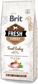 Brit Fresh Fit&Slim Overweight&Senior Dogs Turkey with Pea Karma z indykiem dla psa 12kg