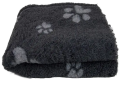 BUBA Pet Dry Bed Legowisko antypoślizgowe Grafitowe w łapki 75x50cm nr BB07 WYPRZEDAŻ