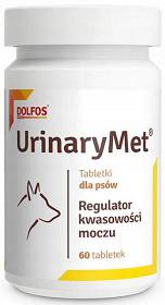 Dolfos UrinaryMet dla psa Suplement diety 60 tab.