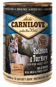 Carnilove Salmon&Turkey Karma z łososiem i indykiem dla psa 400g