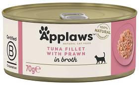 Applaws Natural Cat Food Karma z tuńczykiem i krewetkami dla kota 70g