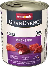 Animonda GranCarno Adult Karma z wołowiną i jagnięciną dla psa 800g