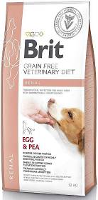 Brit Veterinary Diet Renal Egg&Pea Karma z jajami i groszkiem dla psa 12kg