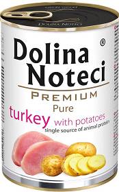 Dolina Noteci Premium Pure Turkey with Potatoes Karma z inykiem i ziemniakami dla psa 400g