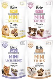 Brit Care Mini Treats Pakiet degustacyjny Przysmaki funkcyjne dla psa 4x50g
