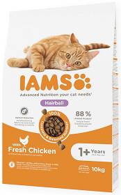 IAMS Cat Adult Hairball Control Karma dla kota 10kg