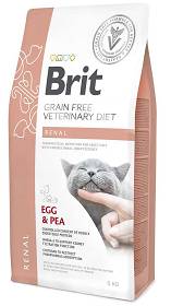 Brit Veterinary Diet Renal Egg&Pea Karma z jajami i groszkiem dla kota 5kg